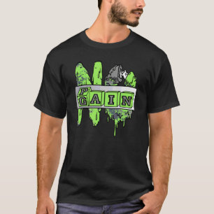 Kein Schmerz Kein Gewinn Yup Retro Grüne Bohne 5s T-Shirt