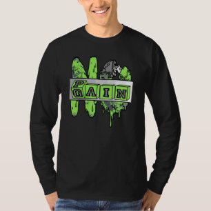 Kein Schmerz Kein Gewinn Yup Retro Grüne Bohne 5s T-Shirt