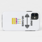 Kein Schmerz kein Kuchen Case-Mate iPhone Hülle (Rückseite (Horizontal))