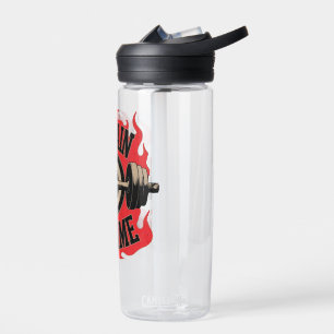 Kein Schmerz kein Motivierend Spielzeug Trinkflasche