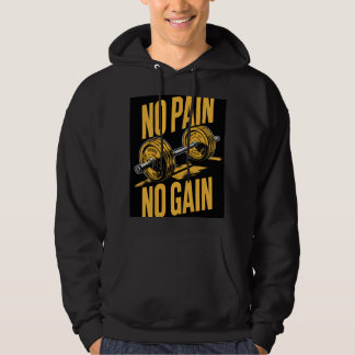 Kein Schmerz Keine Gain Hoodie