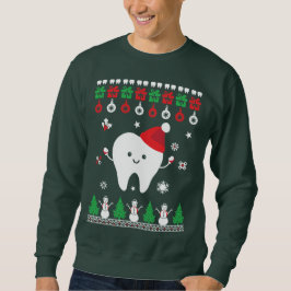 Kein Schmerzmittel Zahnarzt Weihnachtsspass! Sweatshirt