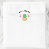 KEIN SCHMUSER QUADRATISCHER AUFKLEBER (Tasche)