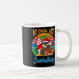 Kein Schnee, nur Sonnenschein Afrikanischer Santa Kaffeetasse