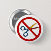 Kein Schnitt-Knopf Button (Vorne & Hinten)