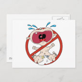 Kein Schrei Babys Postkarte (Vorne/Hinten)