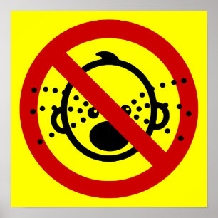 KEIN Schrei-Babys ⚠ thailändisches Poster