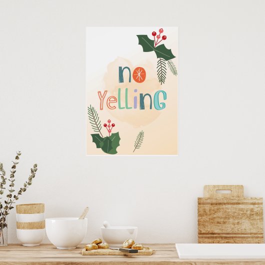 KEIN SCHREIBKOPF POSTER (Küche)