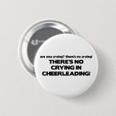 Kein Schreien - Cheerleading Button (Vorne & Hinten)