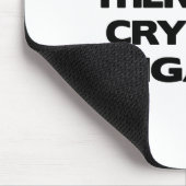 Kein Schreien im Rechtsstreit Mousepad (Ecke)