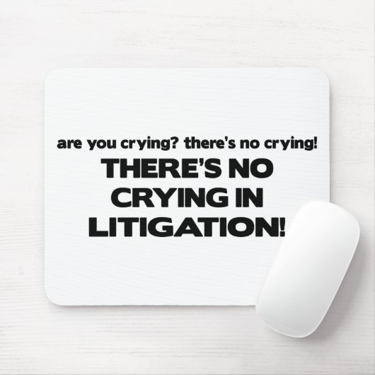 Kein Schreien im Rechtsstreit Mousepad (Mit Mouse)
