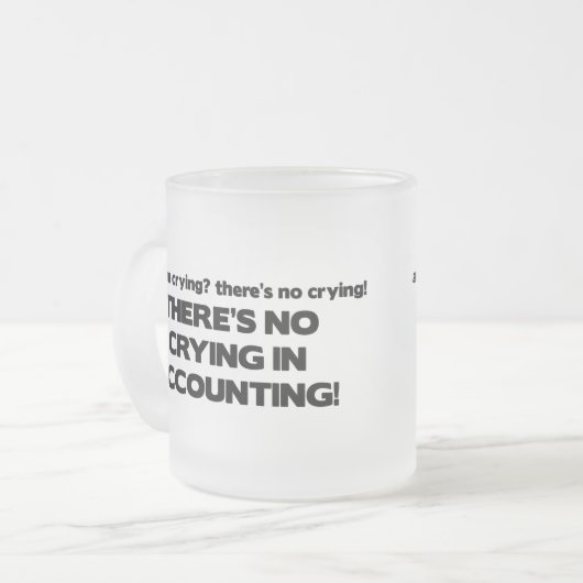 Kein Schreien in der Buchhaltung Mattglastasse (Vorderseite Links)