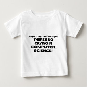 Kein Schreien in der Informatik Baby T-shirt