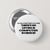 Kein Schreien in der Informatik Button (Vorne & Hinten)