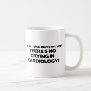 Kein Schreien in der Kardiologie Kaffeetasse
