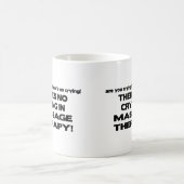 Kein Schreien in der Massage-Therapie Kaffeetasse (Mittel)