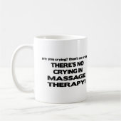 Kein Schreien in der Massage-Therapie Kaffeetasse (Links)