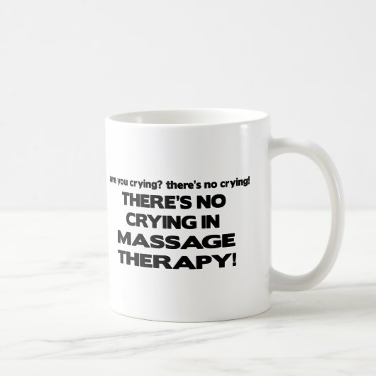 Kein Schreien in der Massage-Therapie Kaffeetasse (Rechts)