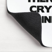 Kein Schreien in der Technik Mousepad (Ecke)