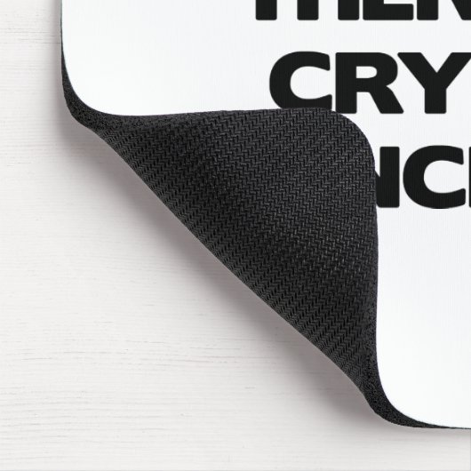 Kein Schreien in der Wissenschafts-Klasse Mousepad (Ecke)