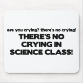 Kein Schreien in der Wissenschafts-Klasse Mousepad (Vorne)
