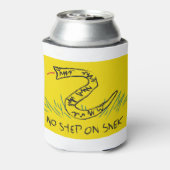 Kein Schritt auf dem Weg zur "Snek Gadsden Flag" Dosenkühler (Kanne Rückseite)