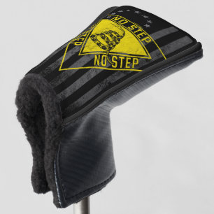 KEIN SCHRITT GADSDEN SNAKE AIRCRAFT AMERICAN FLAG GOLF HEADCOVER