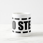 KEIN SCHRITT KAFFEETASSE (Mittel)