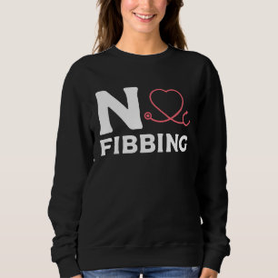 Kein Schummeln Kardiologe Herz Kardiologie Kardio Sweatshirt
