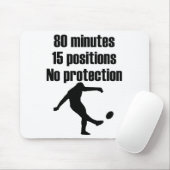 Kein Schutz-Rugby Mousepad (Mit Mouse)