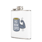 Kein schwacher Kaffee Flachmann (Links)