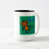 Kein Schwanz? Nicht ein Affe - Tasse (VorderseiteRechts)