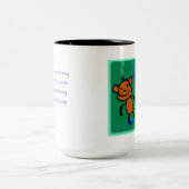 Kein Schwanz? Nicht ein Affe - Tasse (Mittel)