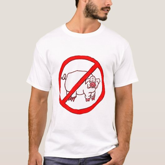 Kein Schwein-Kreis T-Shirt (Vorderseite)