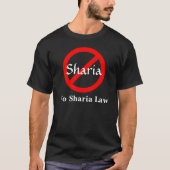 Kein Sharia Gesetz T-Shirt (Vorderseite)