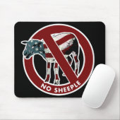 Kein Sheeple Mousepad (Mit Mouse)