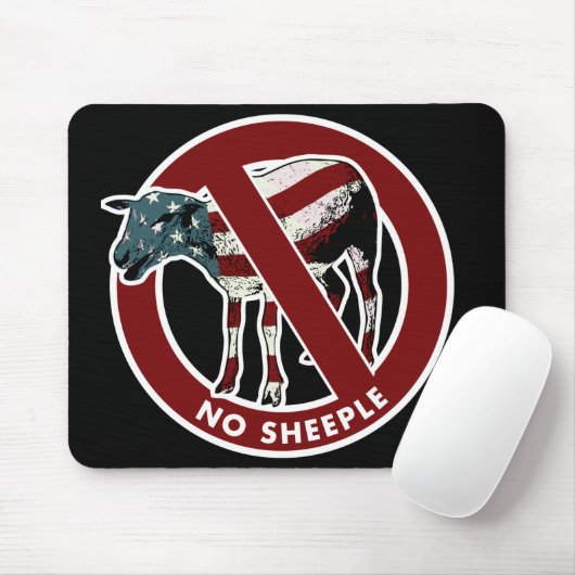 Kein Sheeple Mousepad (Mit Mouse)