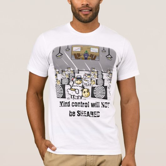 "Kein Sheepple" T-Shirt (Vorderseite)