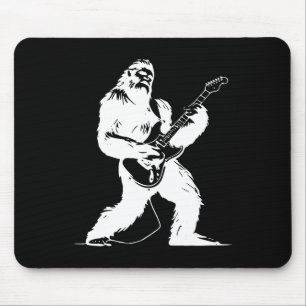 Kein sichtbarer Text gefunden Yeti Gitarrist Rock Mousepad