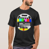 Kein Signal Old TV Screen Funny T - Shirt - bitte (Vorderseite)