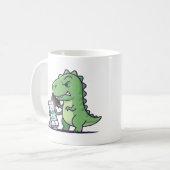 Kein Signal Saurus Kaffeetasse (Vorderseite Links)