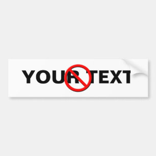 Kein Signaturvorlage-Autoaufkleber Autoaufkleber