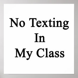 Kein Sims in meiner Klasse Poster