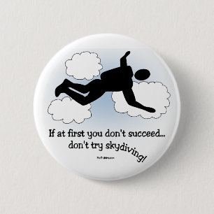 Kein Skydiving Button