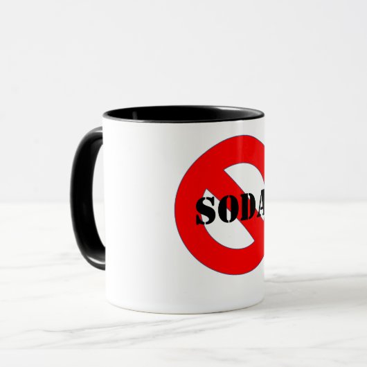 KEIN SODA TASSE (Vorderseite Links)