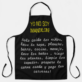 kein Sojasammchen Schürze