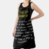 kein Sojasammchen Schürze (InSitu)