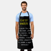 kein Sojasammchen Schürze (Getragen)