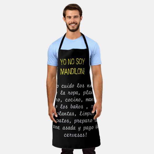 kein Sojasammchen Schürze (Getragen)