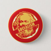 Kein Sozialismus Button (Vorderseite)
